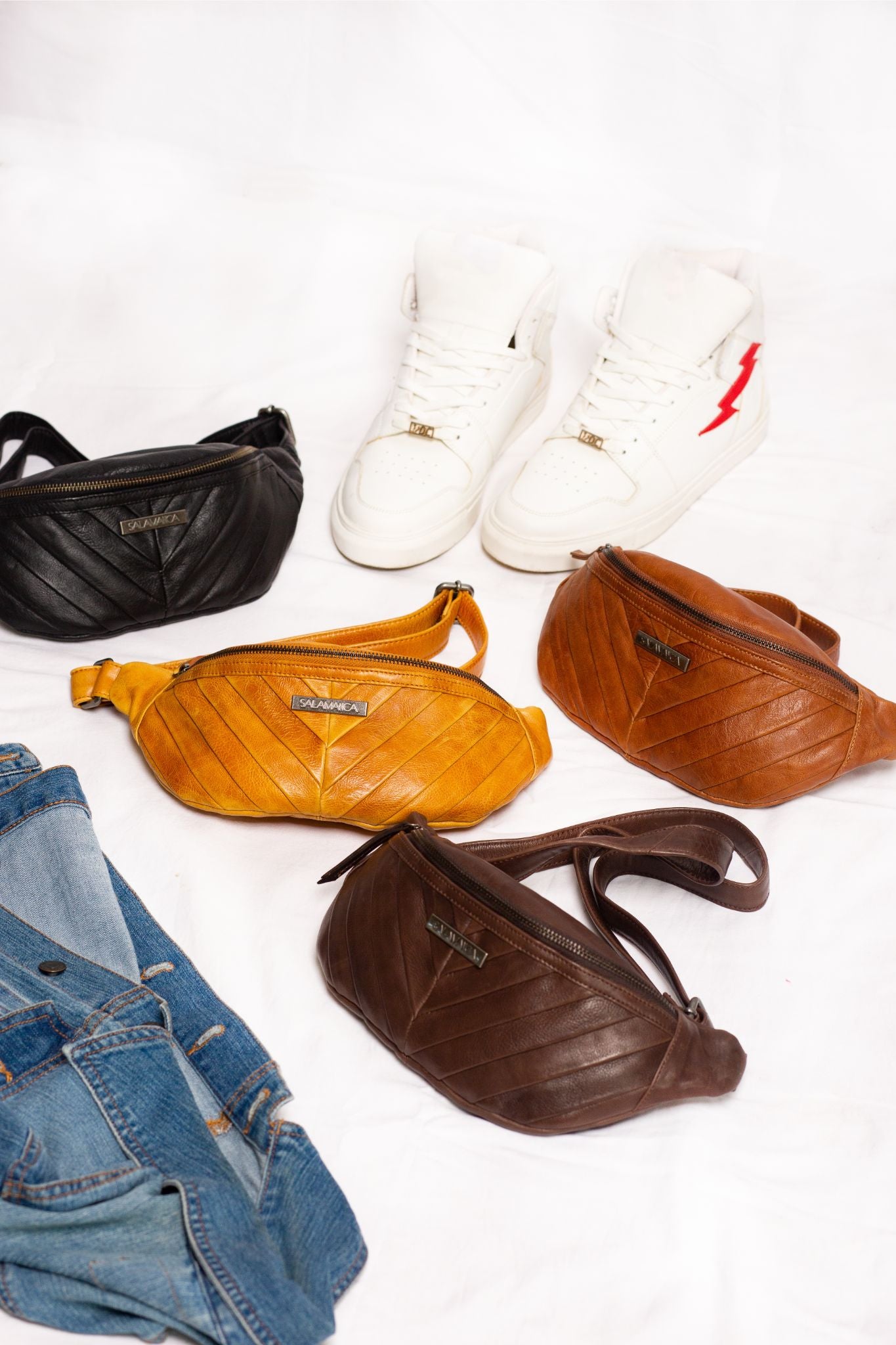 Unusual leather online bags