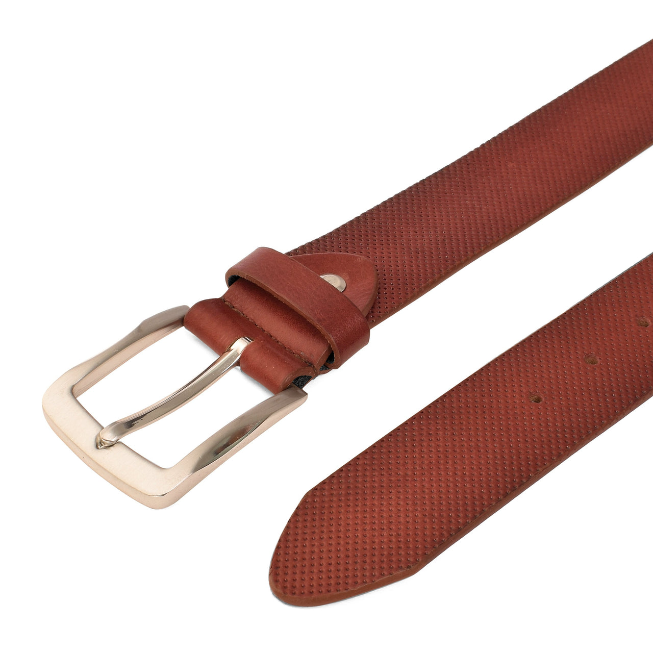 Perforated Casual Belt - Belts