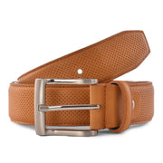 Premium Profile Belt - Cognac / 30 inch - 75 cm - Belts