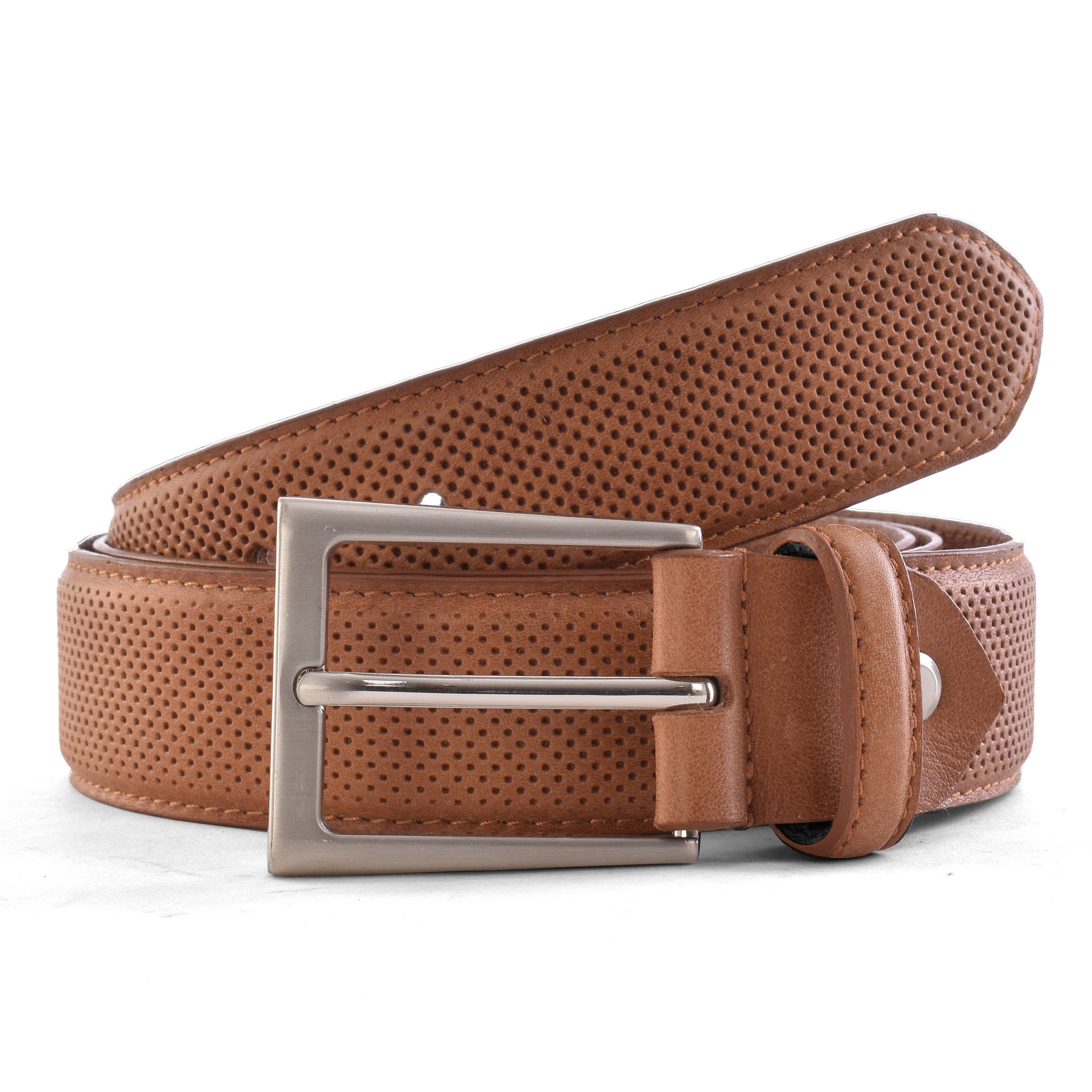 Premium Profile Belt - Light Brown / 30 inch - 75 cm - Belts