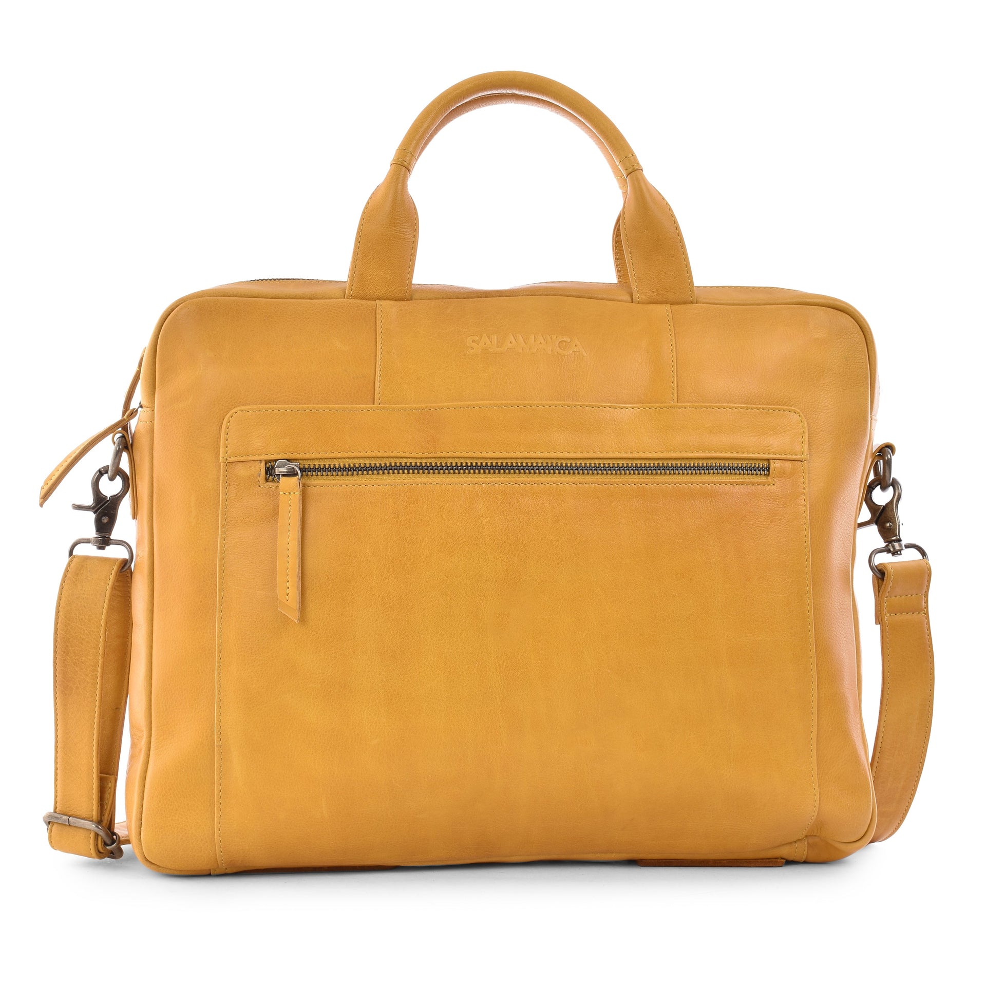 Martin Business Bag - Dark Mustard - Laptop Bags