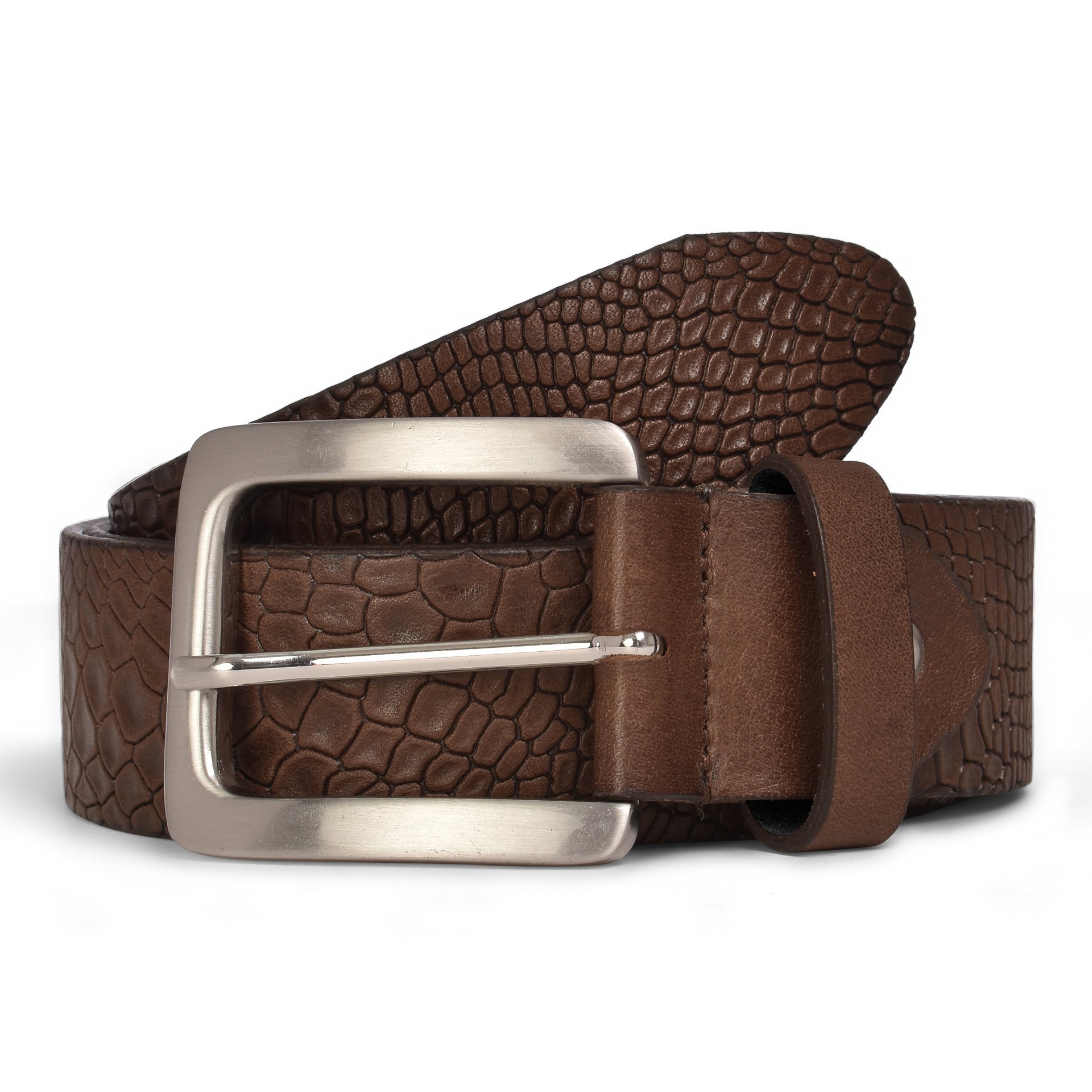 Snake Celebrity Belt - Mocca / 30 inch - 75 cm - Belts