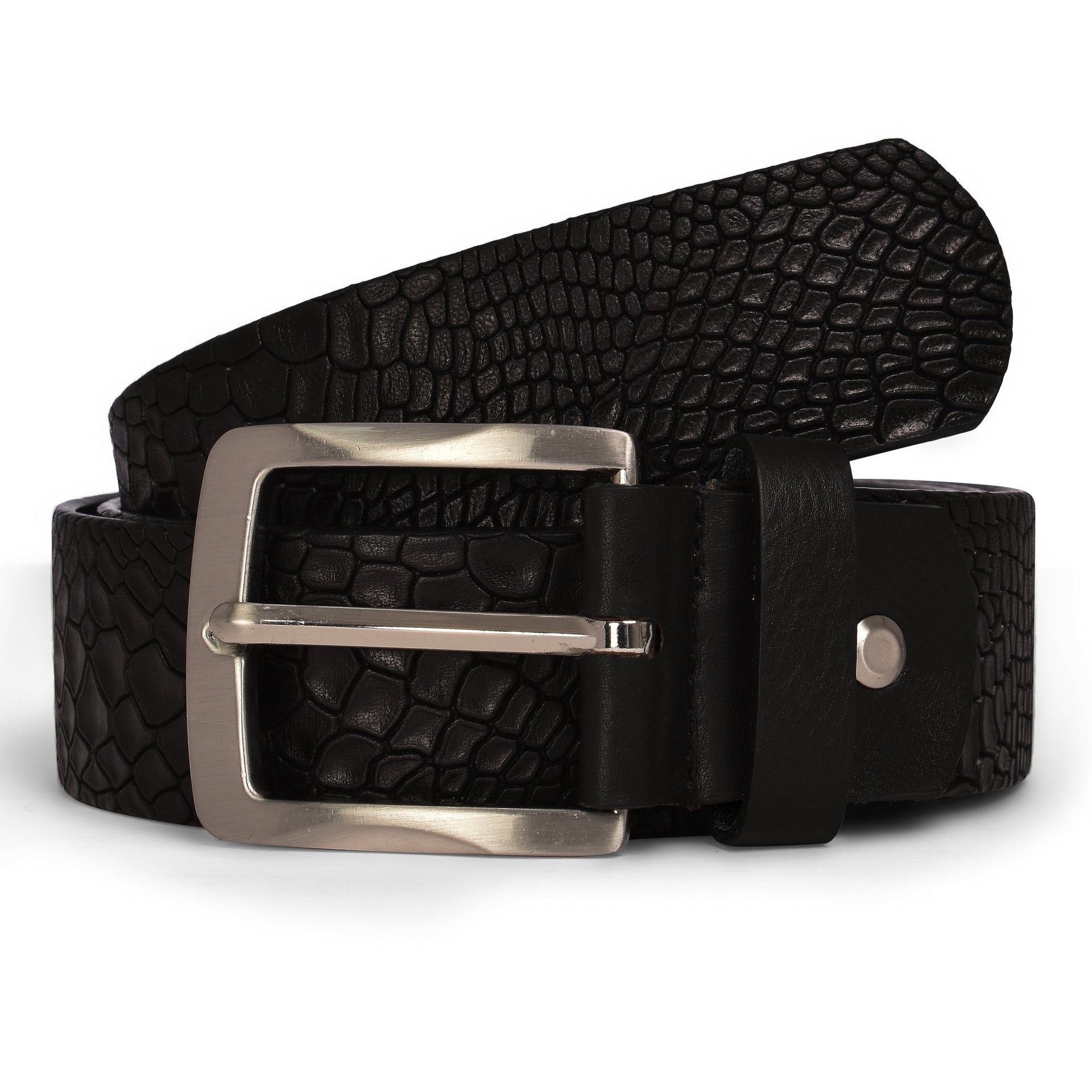 Snake Celebrity Belt - Royal Black / 30 inch - 75 cm - Belts